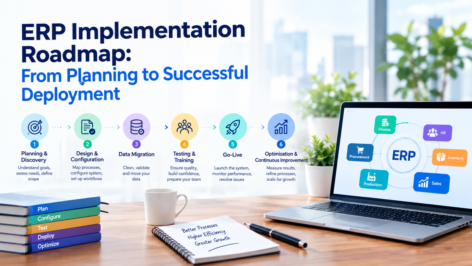 ERP Implementation Roadmap: From Planning to Successful Deployment